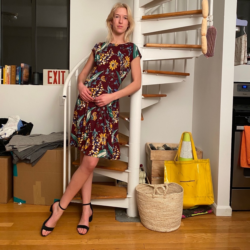 Floral Prada dress